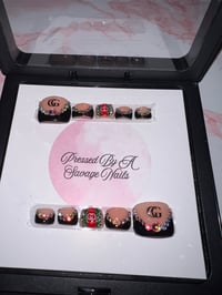 Image 2 of Designer Press On To Nails