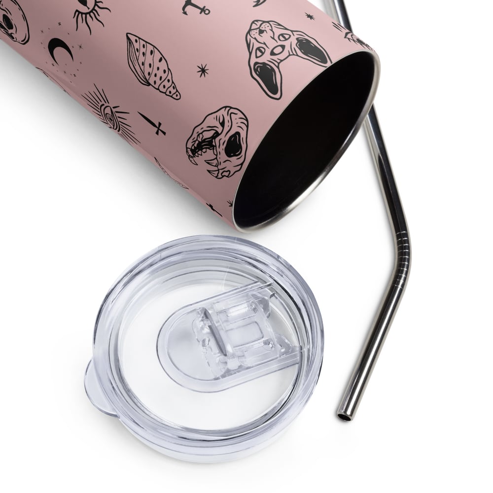 Occult Beach Pink Tumbler
