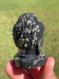 Image 7 of Pyrite In Magnetite Buddha Head #1893