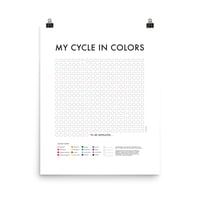 Image 2 of My Cycle in Colors - Poster