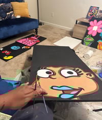 Image 5 of 3D Melanin Sue Canvas
