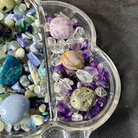 Image 4 of Cloud Bowl with Rainbow Crystal Confetti (42A)