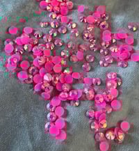 Image 1 of Barbie - 6mm Jelly Resin Rhinestone