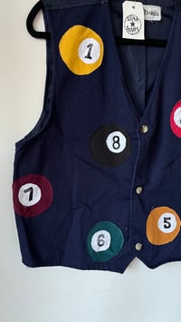 Image 2 of billiard Suede vest - L
