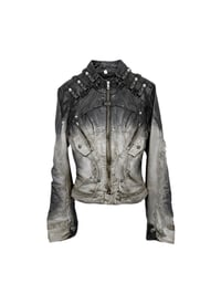 Image 1 of SS26 “Xamoscio” Waxed Denim Jacket