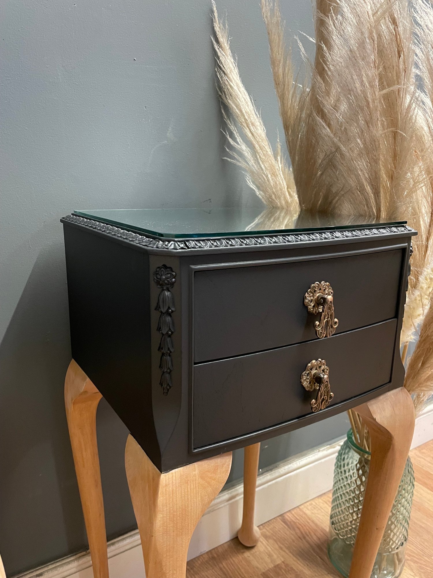 Image of Olympus bedside tables in Grey