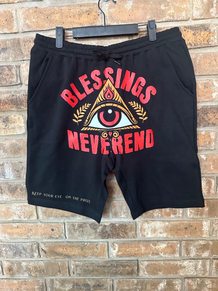 BNE All Seeing 👁️ shorts (black)