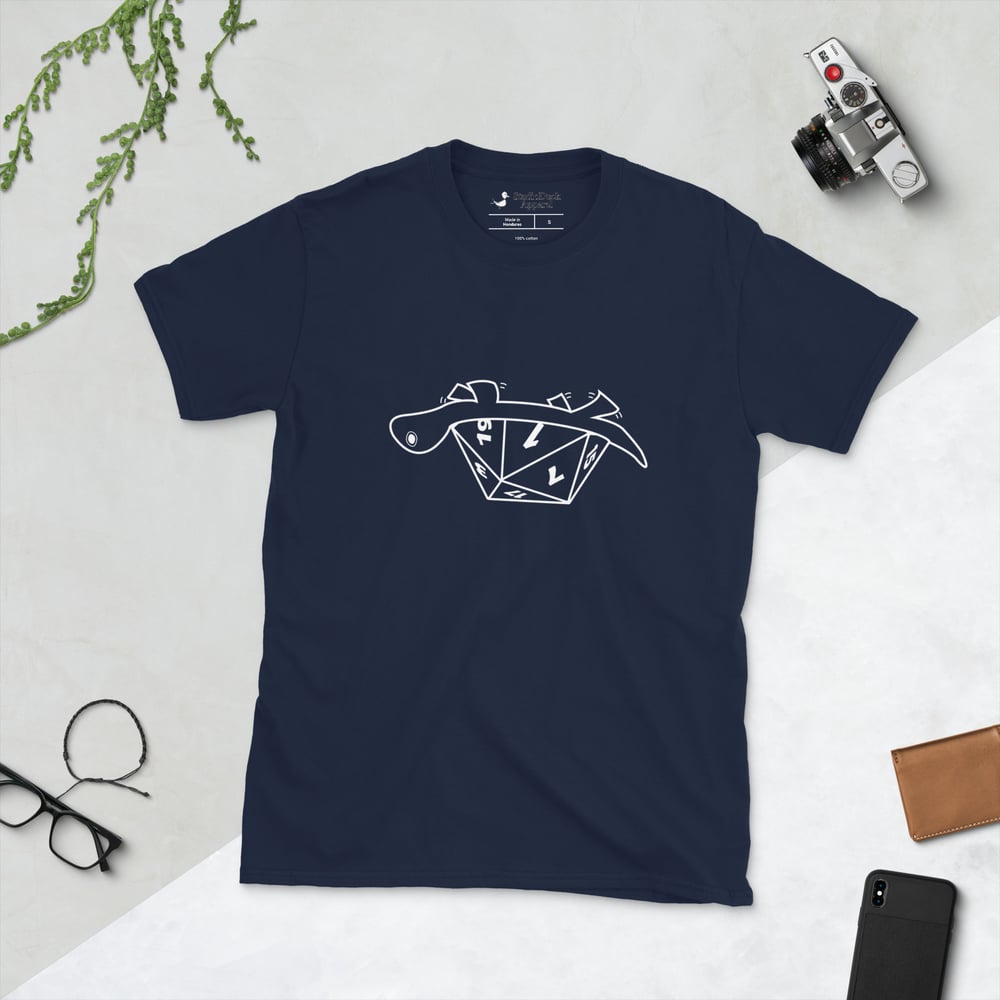 D20 Turtle T-Shirt, Nat 1