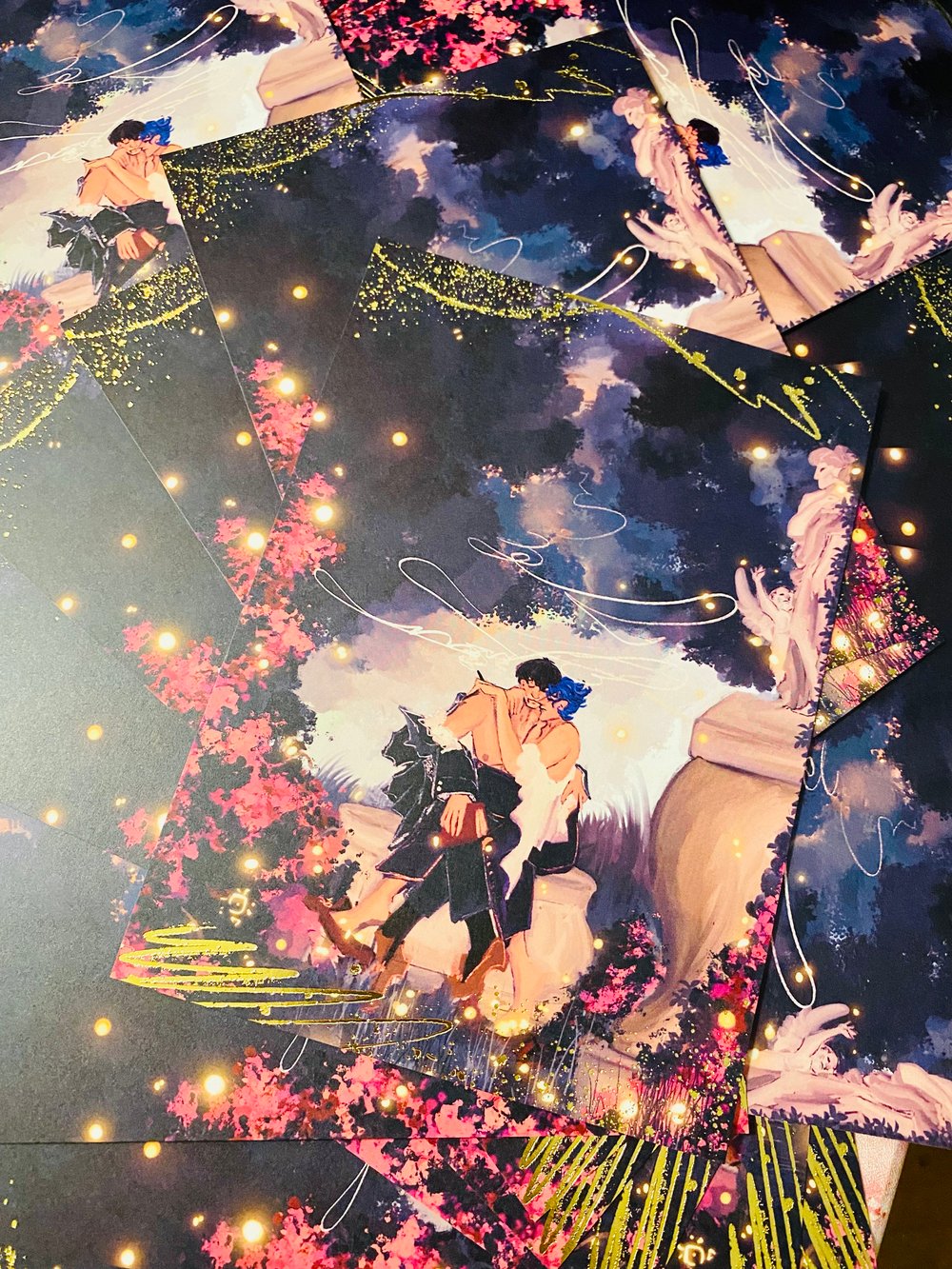 Image of SK8 TADAAI: In The Garden foil print 