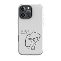Image 9 of Tough Case for iPhone® Grey. too many thinking 