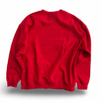 Image 2 of MANCHESTER STAR ANGEL RED CREWNECK (XL)