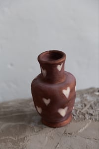 Image 2 of Copper hearts vase