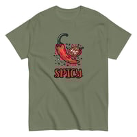 Image 8 of Unisex classic tee, Spicy Peppers T-Shirt | Funny Chili Pepper Graphic Tee
