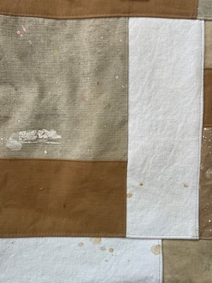 Image of PATCHWORK PAINTER'S TOTE #2