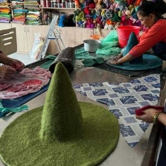 Image of Felted Witch Hats