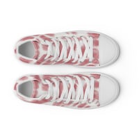 Image 4 of Women’s high top canvas shoes Pink