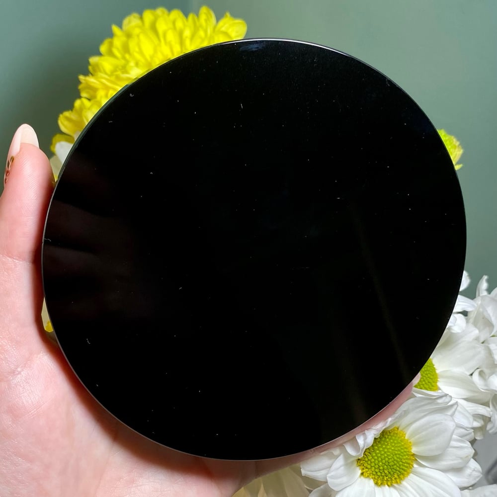 Image of Black Obsidian Mirror