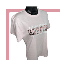 Image 1 of SayLess Tee (Soft Pink/Rose Gold)