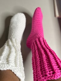 Image 1 of Cozy Socks Leg Warmers 