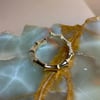 Opal Bamboo Ring 