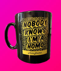 Image 1 of Nobody knows I'm a Homo Mug 