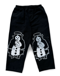 Image 1 of XLARGE ANGEL BLACK PANTS (34-38 WAIST)