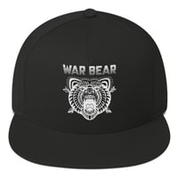 WAR BEAR Flat Bill Cap