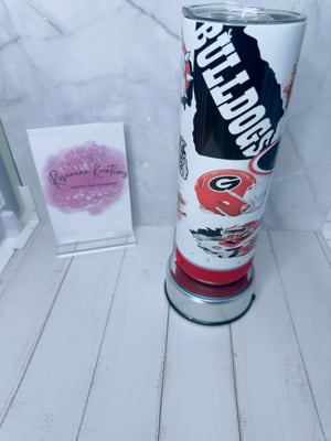 Image of GA Bulldogs 20oz Speaker Tumbler 