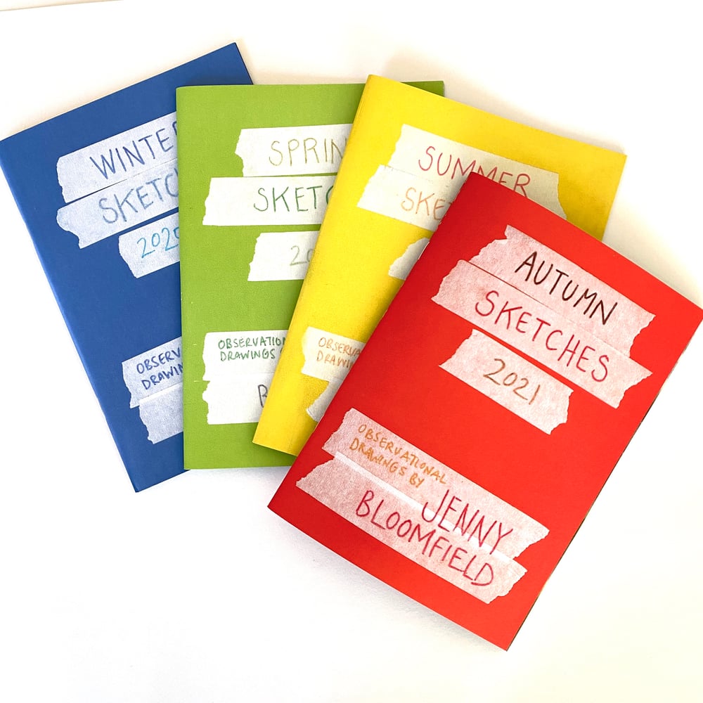 Image of A Year Of Sketches - Sketchbook Zine Bundle