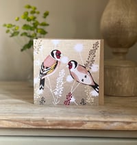 Image 3 of GOLDFINCH GREETING CARD