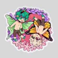 Image 2 of Chibi Fae BakuDeku Star Stickers