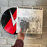 Throbbing Gristle – Live At Death Factory, May 79 - Unofficial Picture disc LP signed by Genesis 