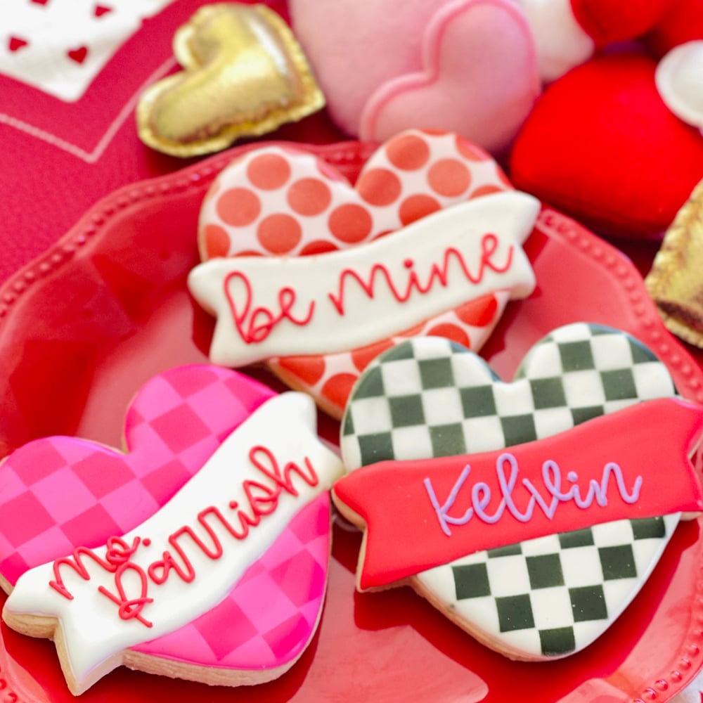 Image of Personalized Banner Heart