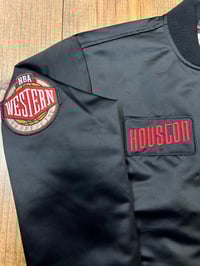 Image 4 of Mitchell & Ness Satin Bomber Jacket