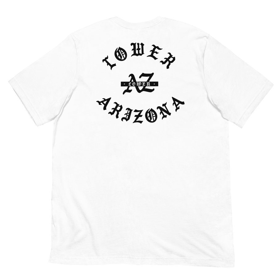 Image of LOWER AZ RAISED Unisex t-shirt