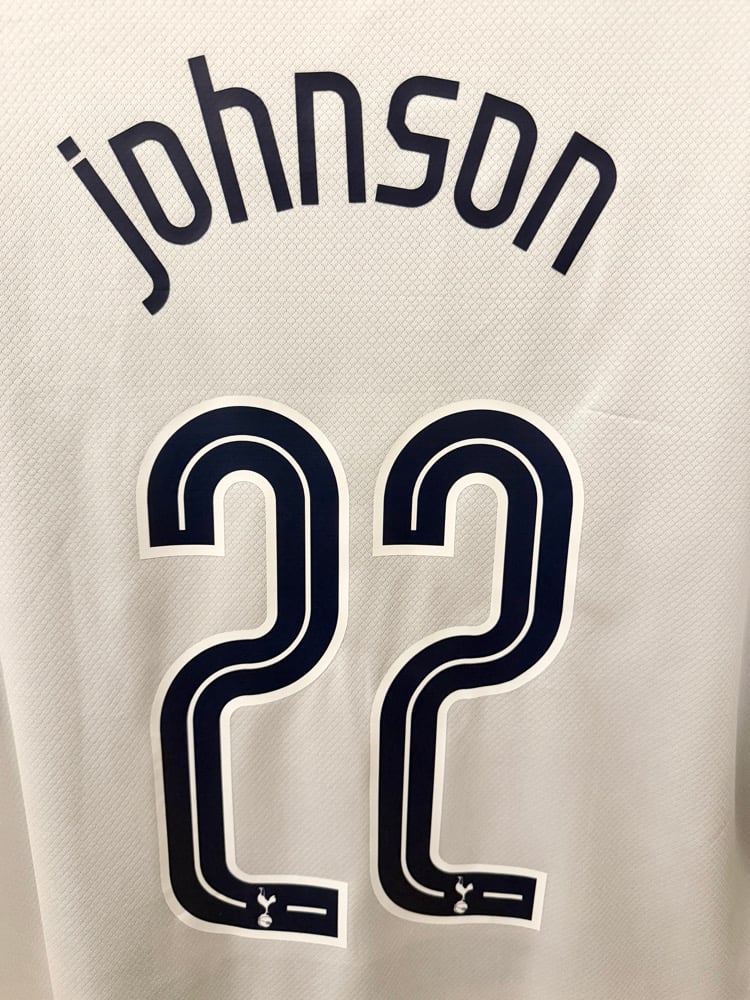 Image of PRE ORDER: NEW Tottenham Hotspur “JOHNSON 22” 2024/25 Home Europa Final Shirt (XXL)