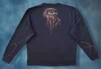 Image 2 of “APOCALYPSE” BLEACH PAINTED PULLOVER SWEATER XL