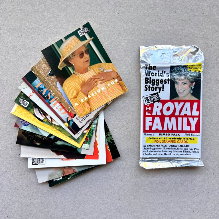 ROYAL FAMILY 1993 / BOZO THE CLOWN 1994 TRADING CARDS Image 2