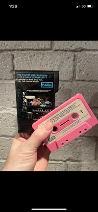 The Velvet Underground – Live At Max's Kansas City - Original Pink Colored Cassette