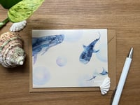 Greeting Card “Enormous Sea Creatures”