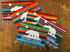 Cali Bear Serape Flag