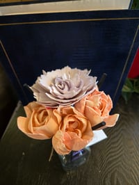 Image 2 of Purple Paper Flower