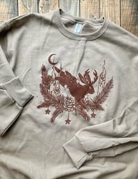 Image 2 of Yule Jackalope Crewneck