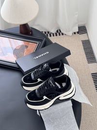 Image 9 of CC Suede & Leather Sneakers