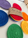 Rainbow Face Scrubbies