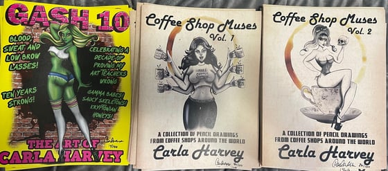 Image of Coffee Shop Muses 1, 2 and GASH 10 BUNDLE! WOW!