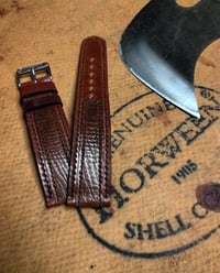 Image 3 of Double Shell Cordovan Full Stitching - Garnet & #4 RG