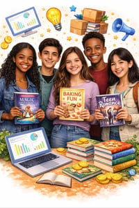 Young Author Entrepreneur Experience (Up to 18 yrs old)