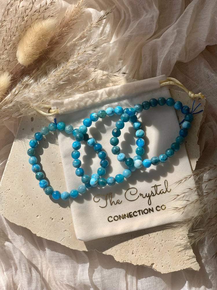 Image of Blue Apatite bracelets