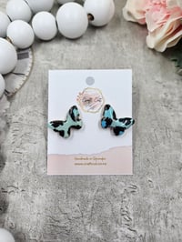 Leopard Butterfly Studs